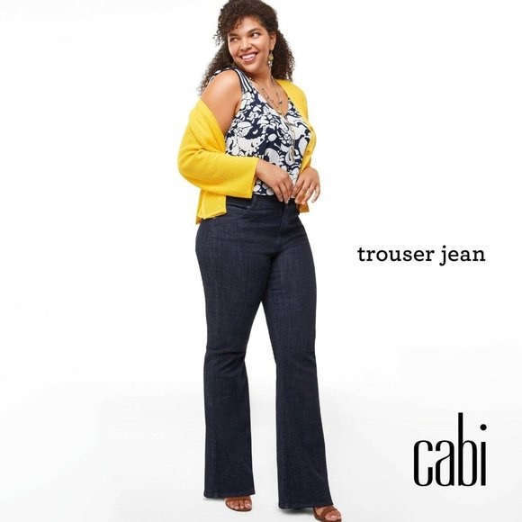 🌸 NWT‼️ CAbi Trouser Jean 5691 Size 12 L (2) & 6 - Picture 5 of 5